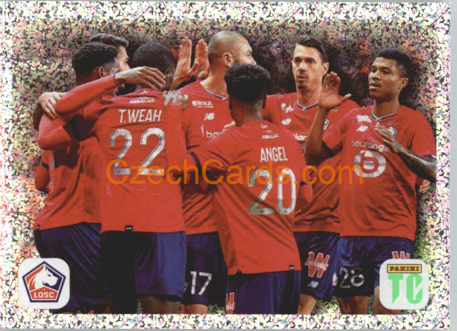 LOSC Lille Celebration 2022 Panini Top Class Sticker #185