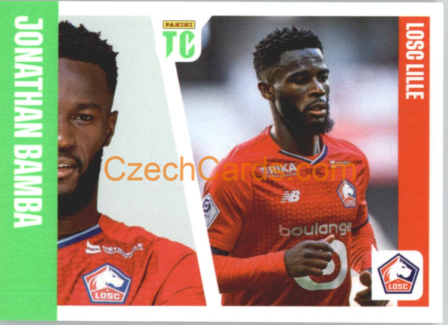 Jonathan Bamba 2022 Panini Top Class Sticker #205