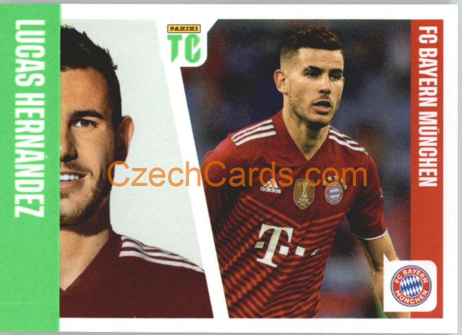 Lucas Hernández 2022 Panini Top Class Sticker #244