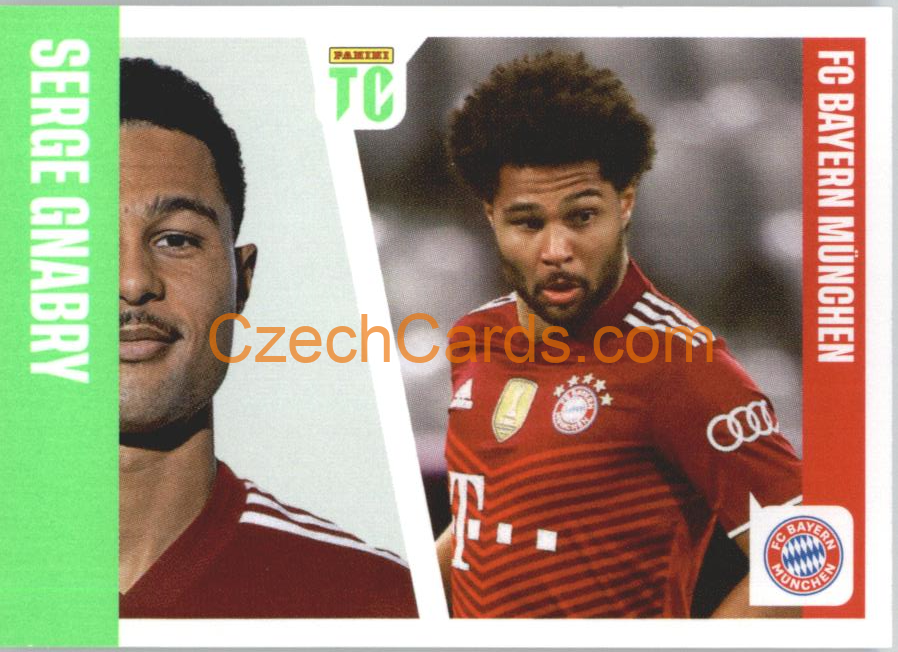 Serge Gnabry 2022 Panini Top Class Sticker #252