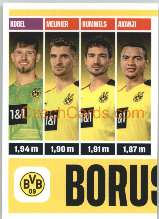 Borussia Dortmund Team photo  2022 Panini Top Class Sticker #258