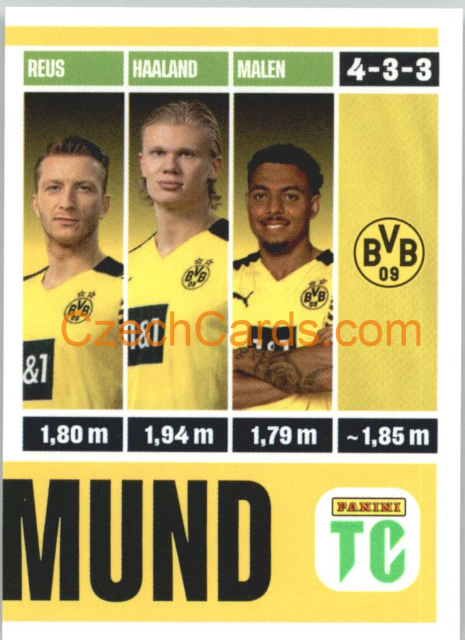 Borussia Dortmund Team photo  2022 Panini Top Class Sticker #260
