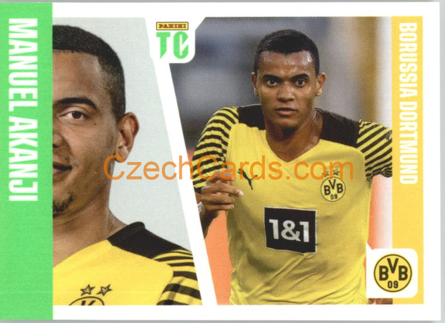 Manuel Akanji 2022 Panini Top Class Sticker #267