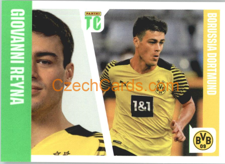Giovanni Reyna 2022 Panini Top Class Sticker #275