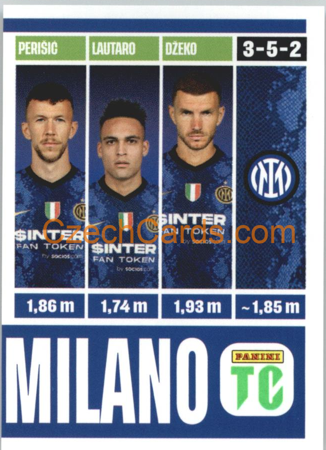 FC Internazionale Milano Team photo 2022 Panini Top Class Sticker #284