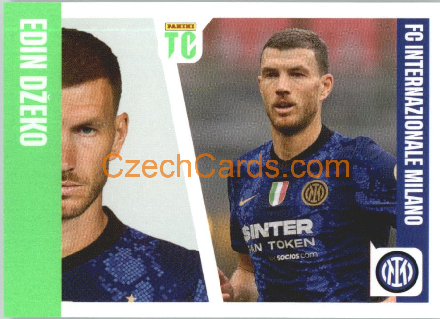 Edin Džeko 2022 Panini Top Class Sticker #302