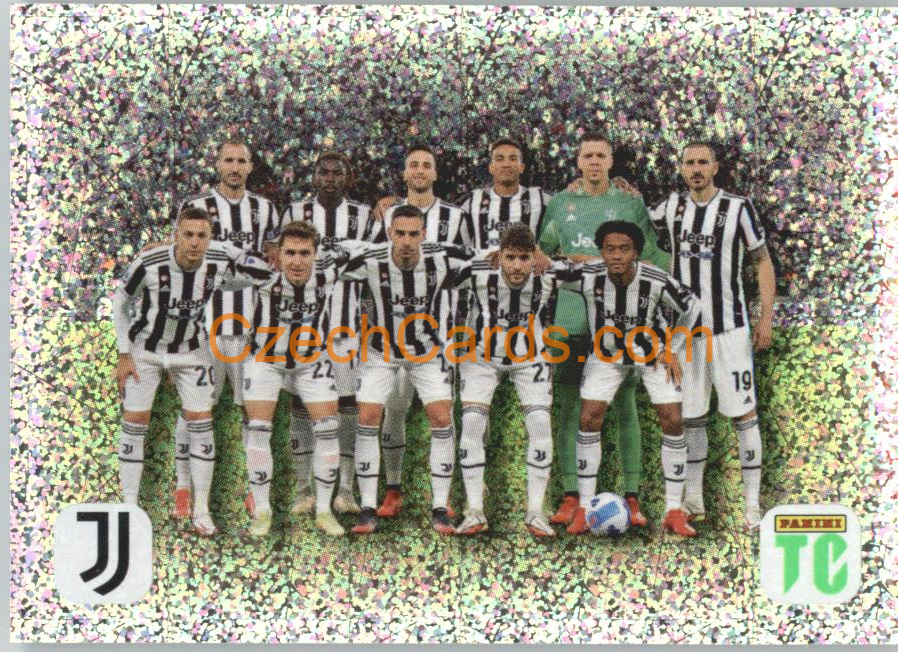 Juventus Celebration 2022 Panini Top Class Sticker #305