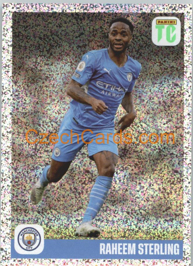 Raheem Sterling Top Travellers 2022 Panini Top Class Sticker #355
