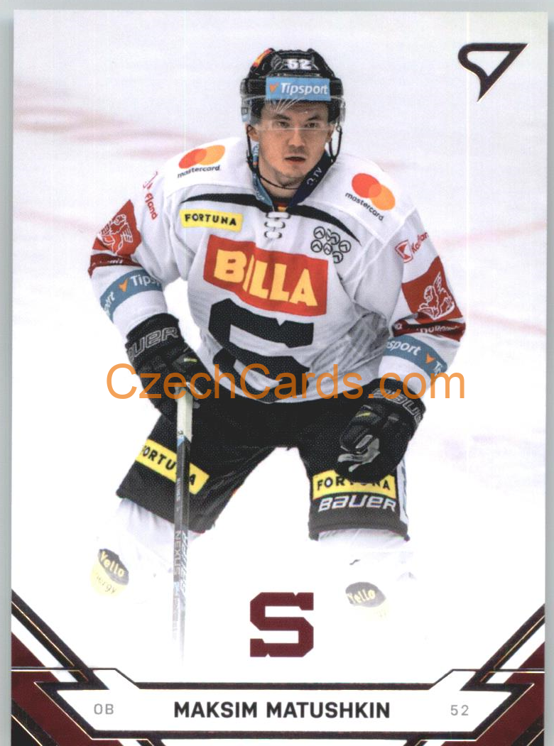 Maksim Matushkin 2021/22 SportZoo Tipsport EHL #286