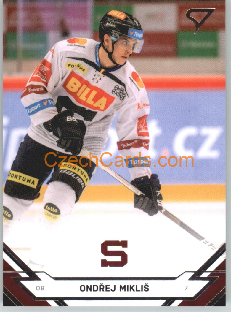 Ondřej Mikliš 2021/22 SportZoo Tipsport EHL #287
