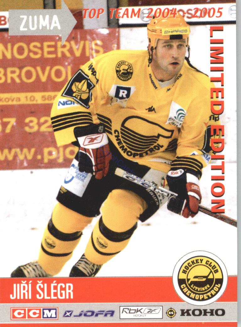 Jiří Šlégr OFS 2004/05 #17 Limited Edition