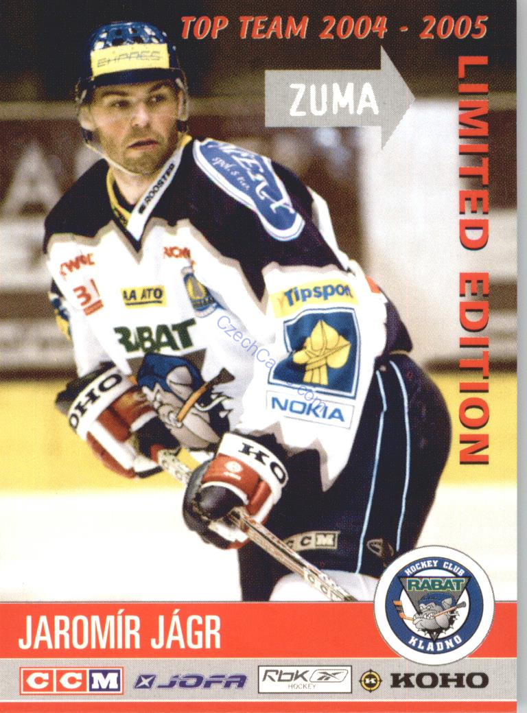 Jaromír Jágr OFS 2004/05 #18 Limited Edition