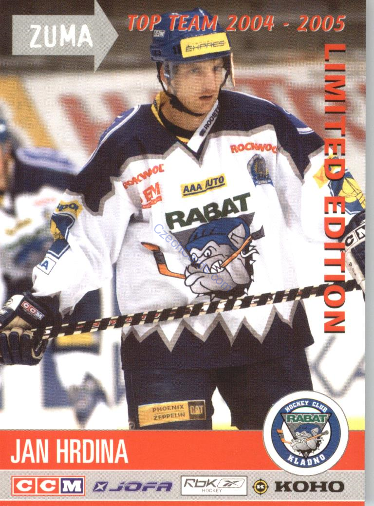 Jan Hrdina OFS 2004/05 #21 Limited Edition