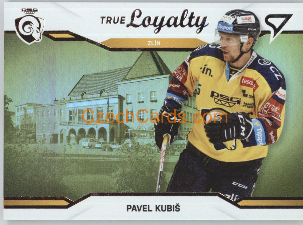 Pavel Kubiš 2021/22 SportZoo Tipsport EHL True Loyalty #TL-31