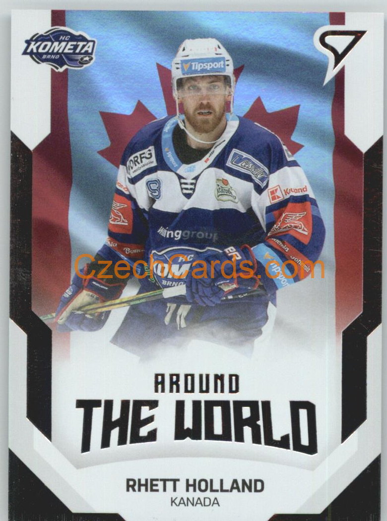 Rhett Holland 2021/22 SportZoo Tipsport EHL Around The World #ATW-07