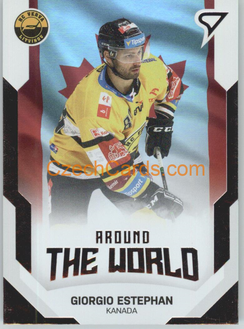Giorgio Estephan 2021/22 SportZoo Tipsport EHL Around The World #ATW-10