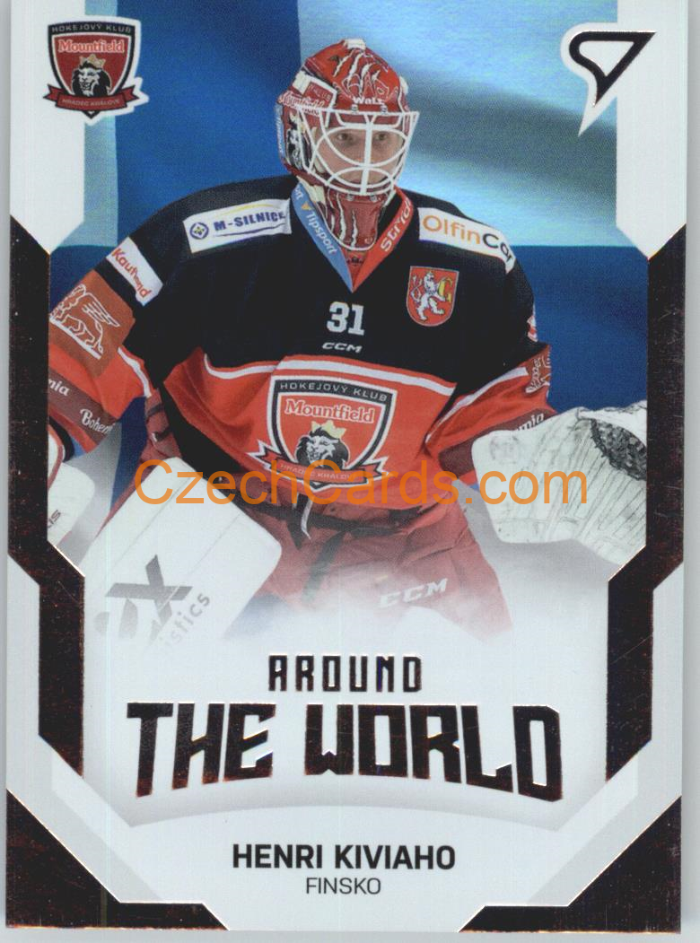 Henri Kiviaho 2021/22 SportZoo Tipsport EHL Around The World #ATW-18