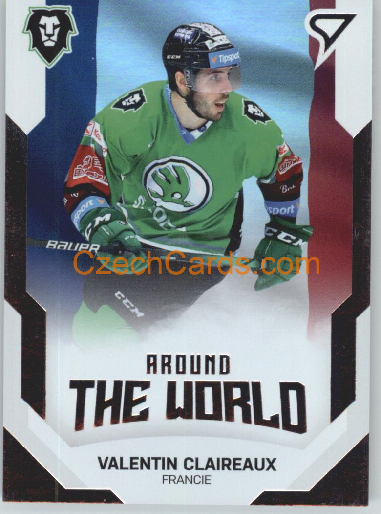 Valentin Claireaux 2021/22 SportZoo Tipsport EHL Around The World #ATW-21