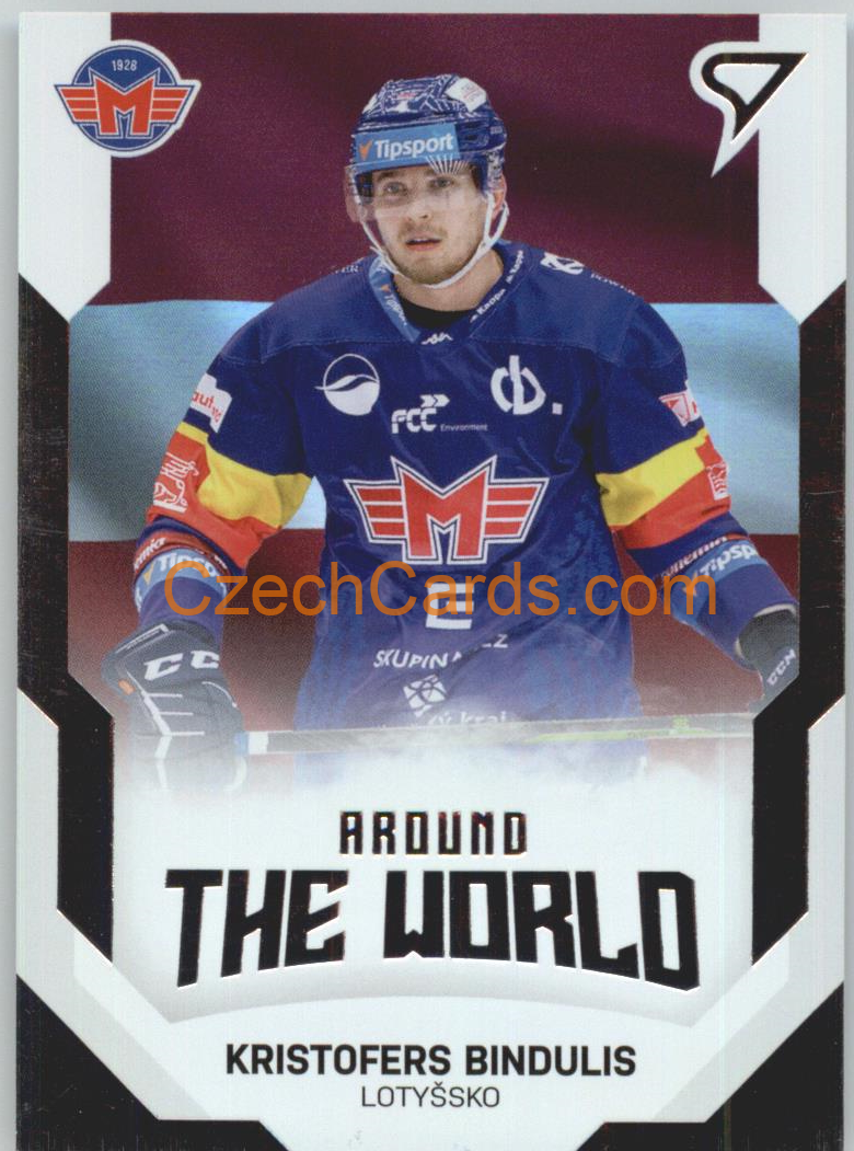 Kristofers Bindulis 2021/22 SportZoo Tipsport EHL Around The World #ATW-30