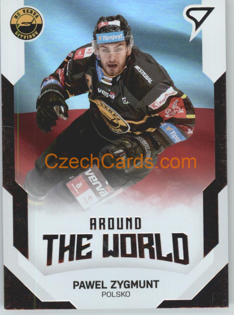 Pawel Zygmund 2021/22 SportZoo Tipsport EHL Around The World #ATW-31
