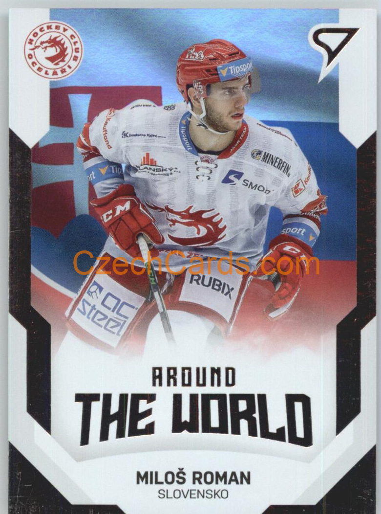 Miloš Roman 2021/22 SportZoo Tipsport EHL Around The World #ATW-40