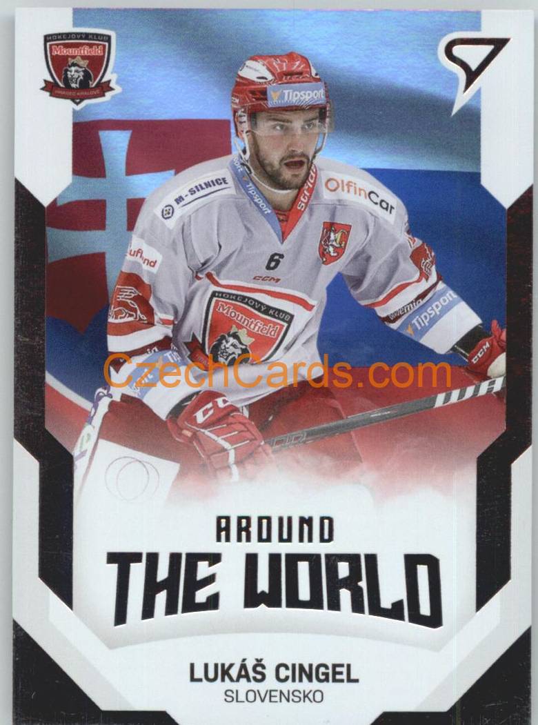 Lukáš Cingel 2021/22 SportZoo Tipsport EHL Around The World #ATW-48
