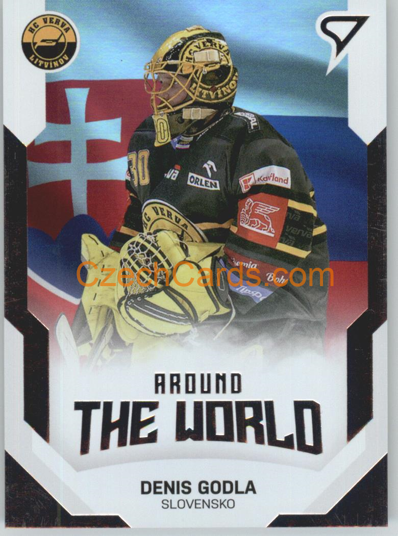 Denis Godla 2021/22 SportZoo Tipsport EHL Around The World #ATW-63