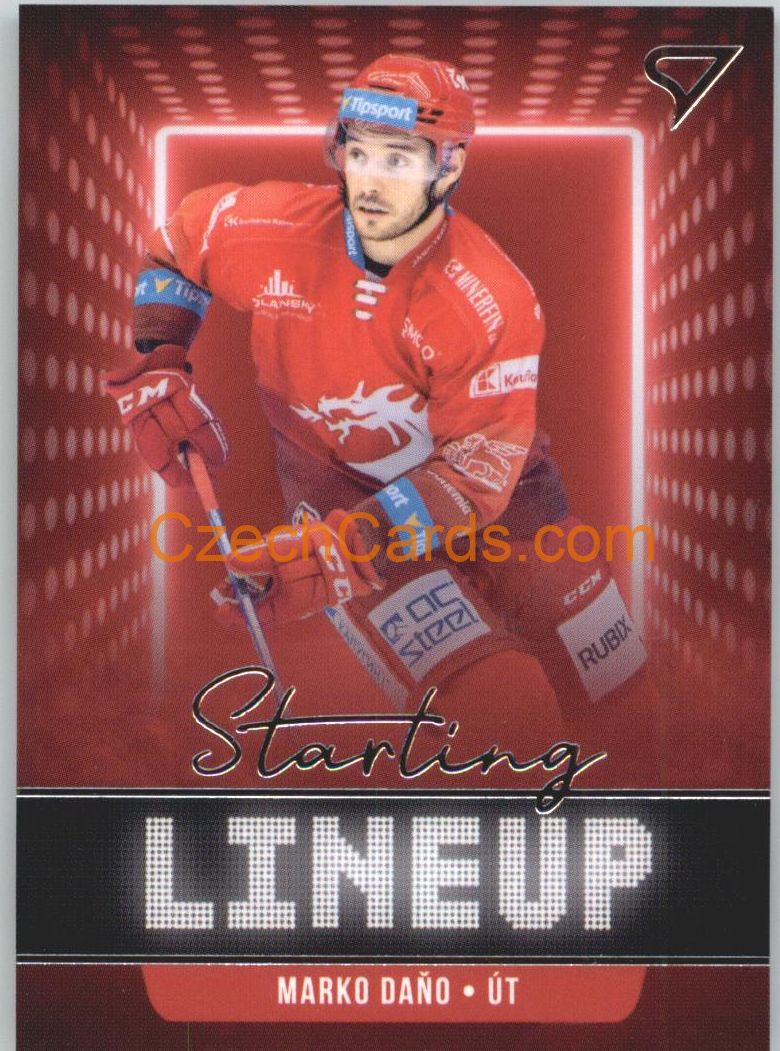 Marko Daňo 2021/22 SportZoo Tipsport EHL Starting LineUp #SLU-06