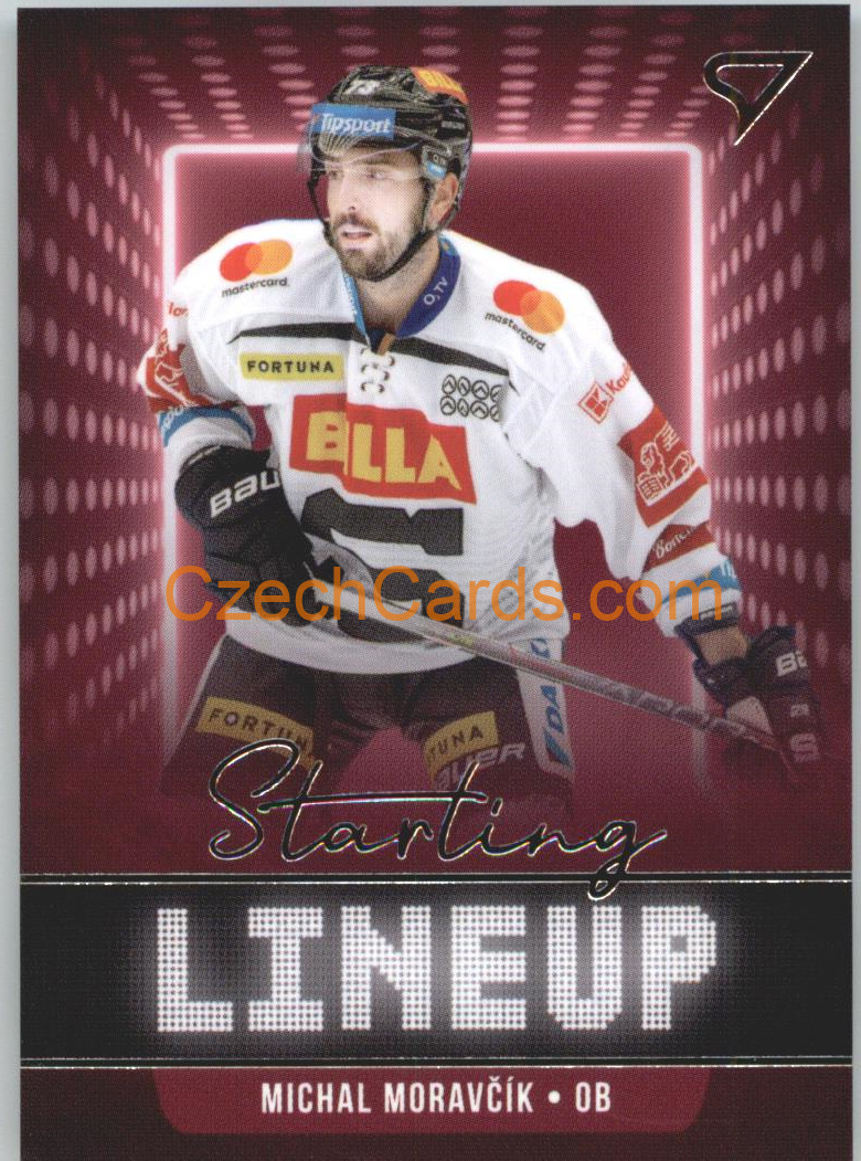 Michal Moravčík 2021/22 SportZoo Tipsport EHL Starting LineUp #SLU-14