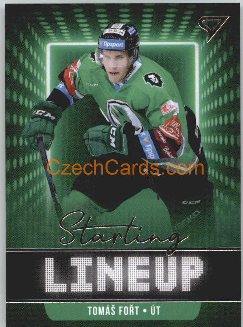 Tomáš Fořt 2021/22 SportZoo Tipsport EHL Starting LineUp #SLU-23