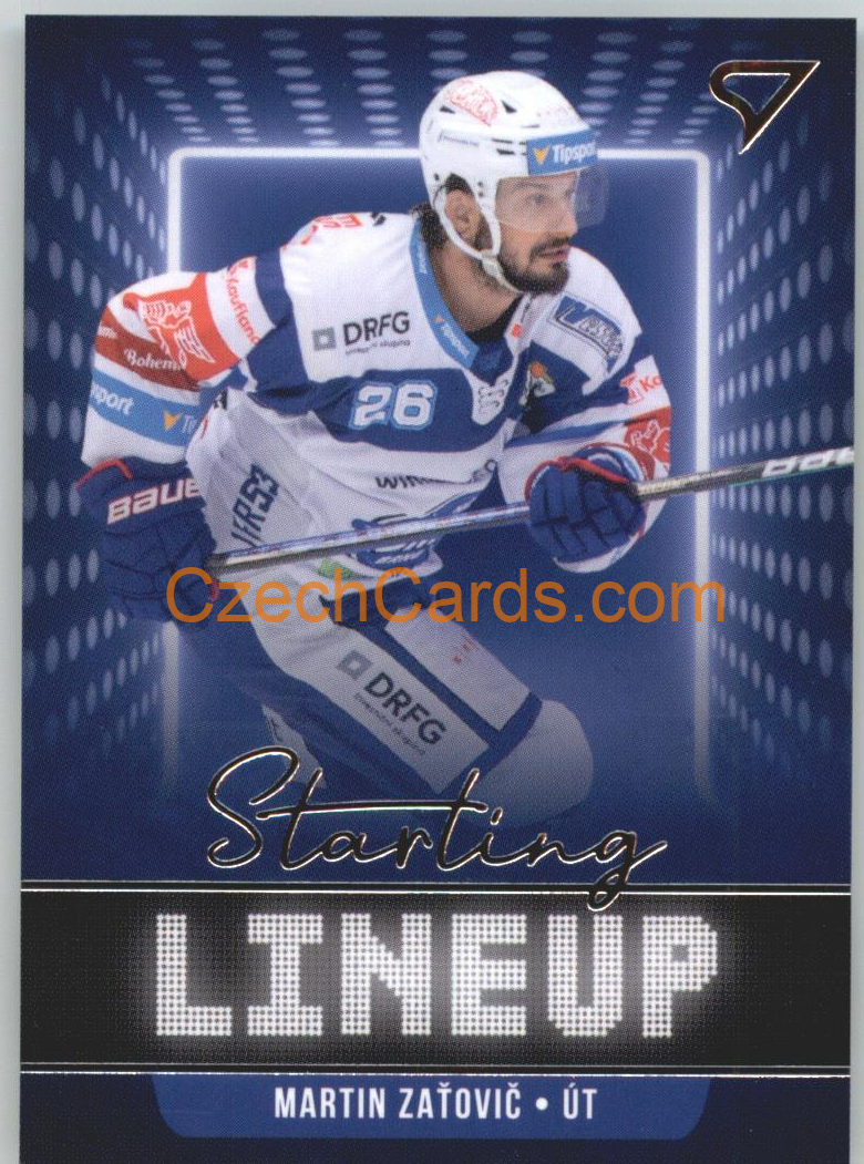 Martin Zaťovič 2021/22 SportZoo Tipsport EHL Starting LineUp #SLU-42