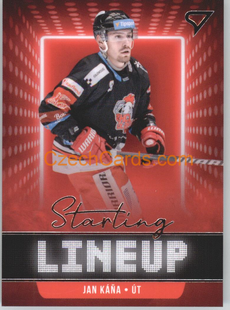 Jan Káňa 2021/22 SportZoo Tipsport EHL Starting LineUp #SLU-48