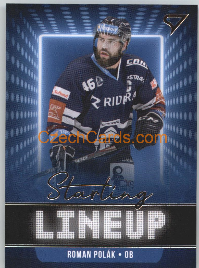 Roman Polák 2021/22 SportZoo Tipsport EHL Starting LineUp #SLU-56