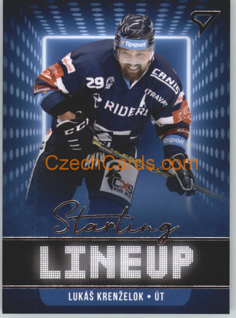 Lukáš Krenželok 2021/22 SportZoo Tipsport EHL Starting LineUp #SLU-60