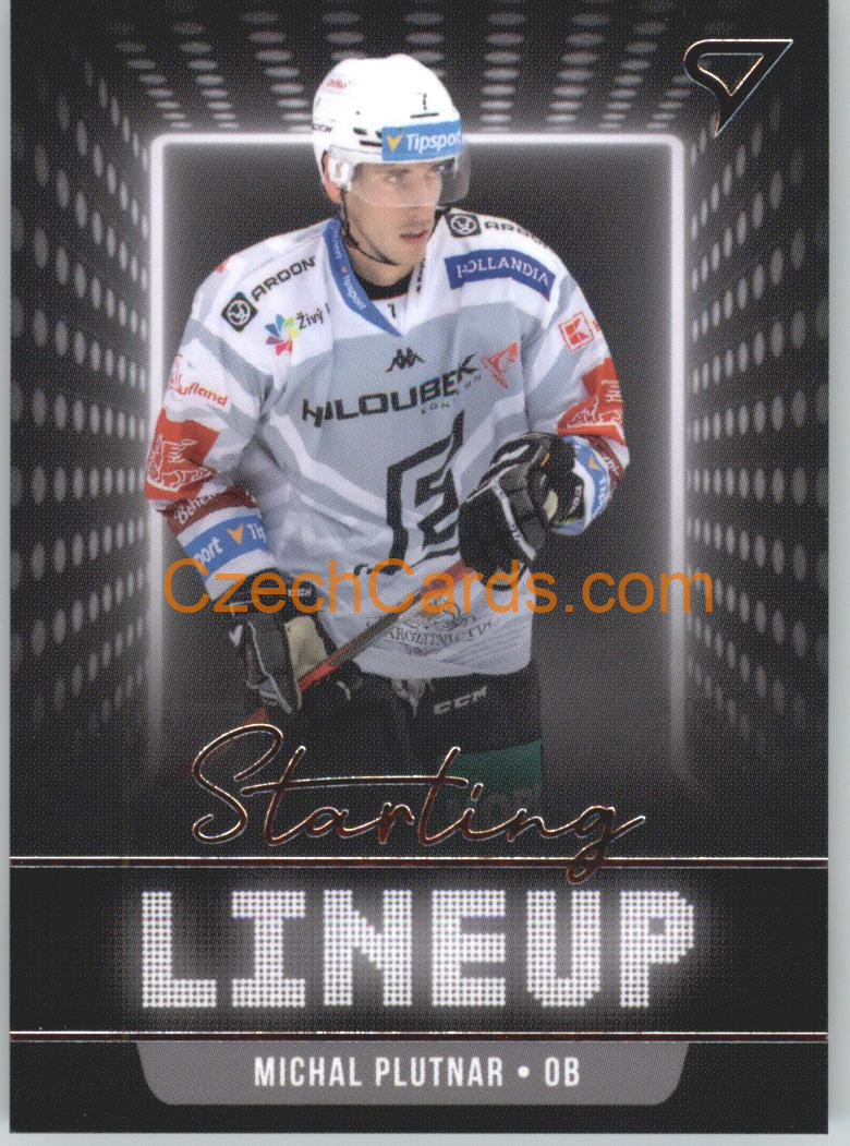 Michal Plutnar 2021/22 SportZoo Tipsport EHL Starting LineUp #SLU-62