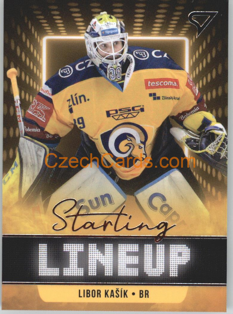 Libor Kašík 2021/22 SportZoo Tipsport EHL Starting LineUp #SLU-73