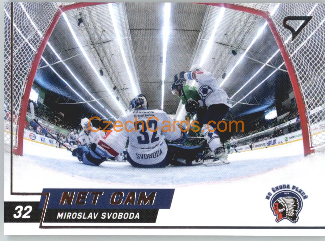 Miroslav Svoboda 2021/22 SportZoo Tipsport EHL Net Cam #NC-12