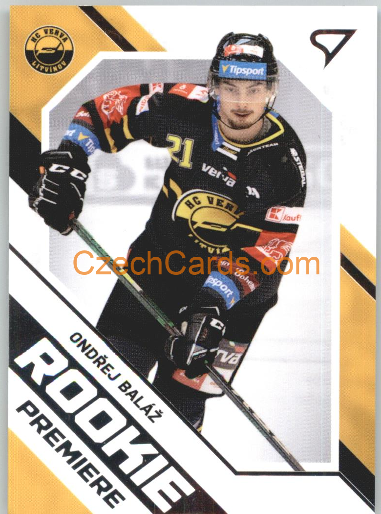 Ondřej Baláž 2021/22 SportZoo Tipsport Rookie Premiere #RP-30