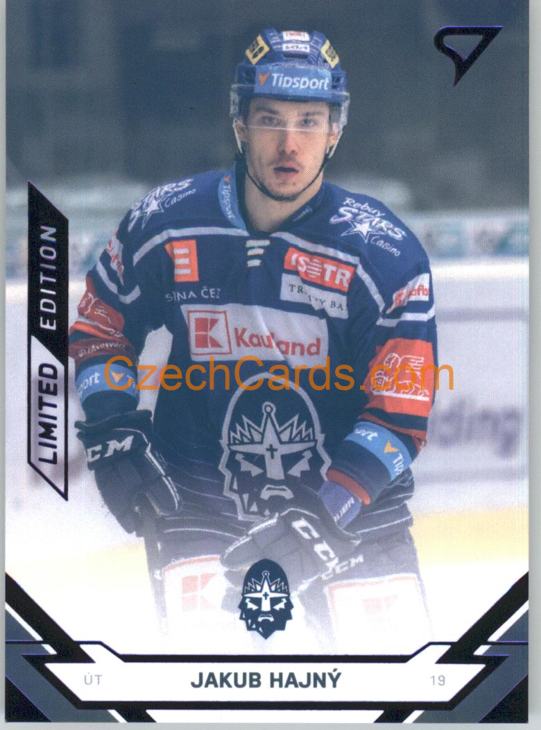 Jakub Hajný 2021/22 SportZoo Tipsport limited blue /99 #373