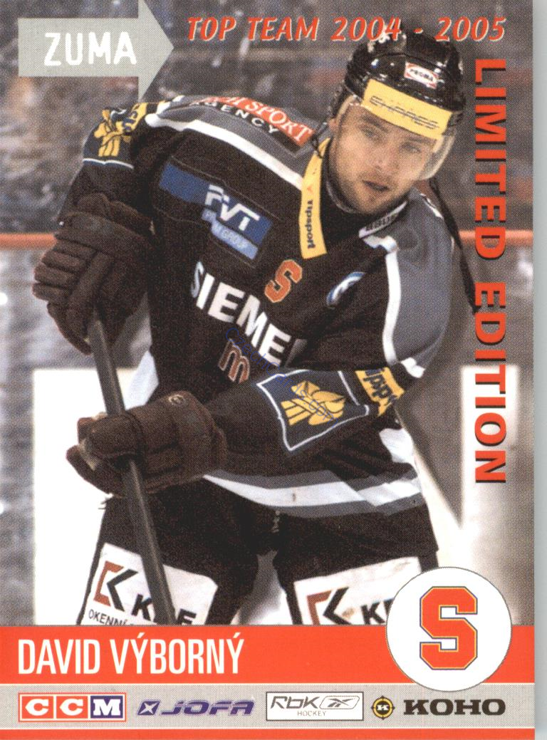 David Výborný OFS 2004/05 #41 Limited Edition