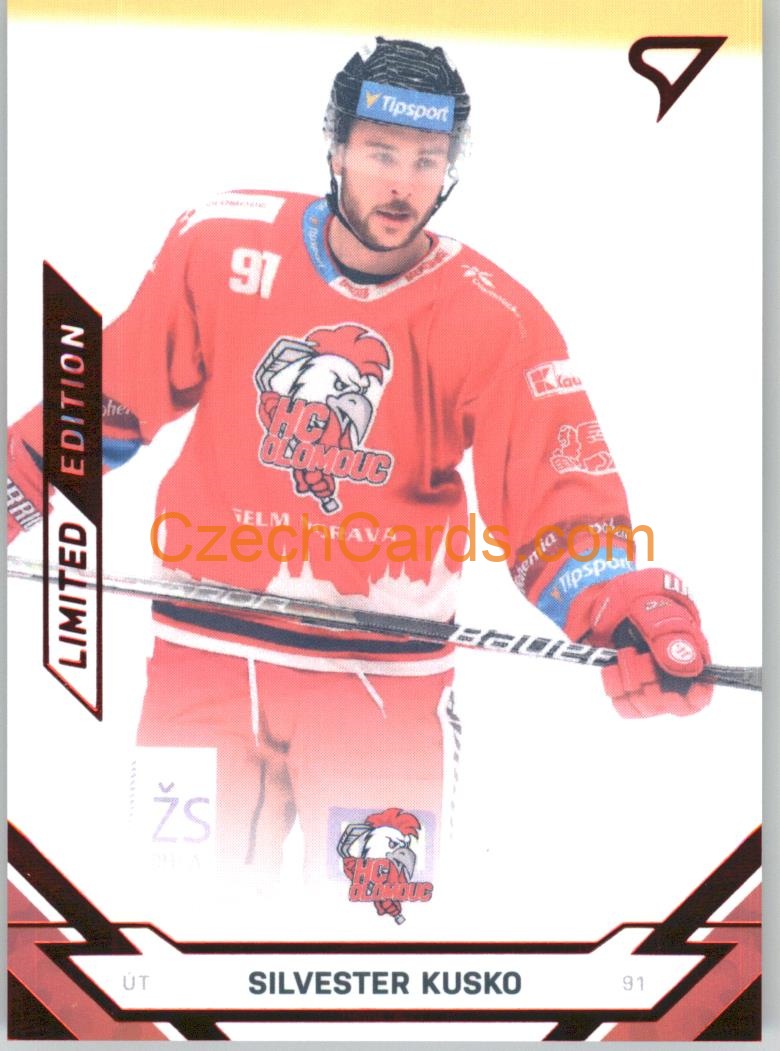 Silvester Kusko 2021/22 SportZoo Tipsport limited red /49 #326