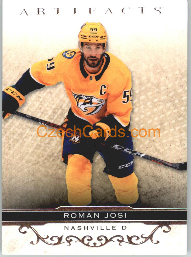 Roman Josi 2021/22 UD Artifact #87