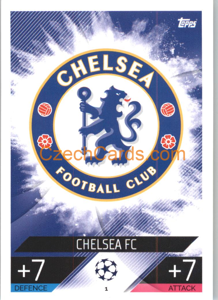 Chelsea Team badge Topps Match Attax 2022/23 #1