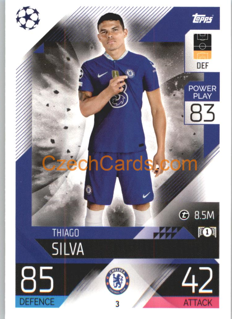 Thiago Silva Topps Match Attax 2022/23 #3