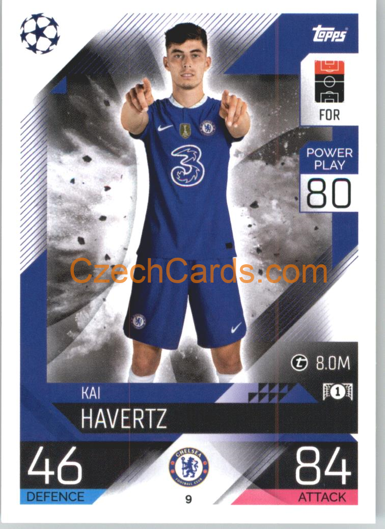 Kai Havertz Topps Match Attax 2022/23 #9