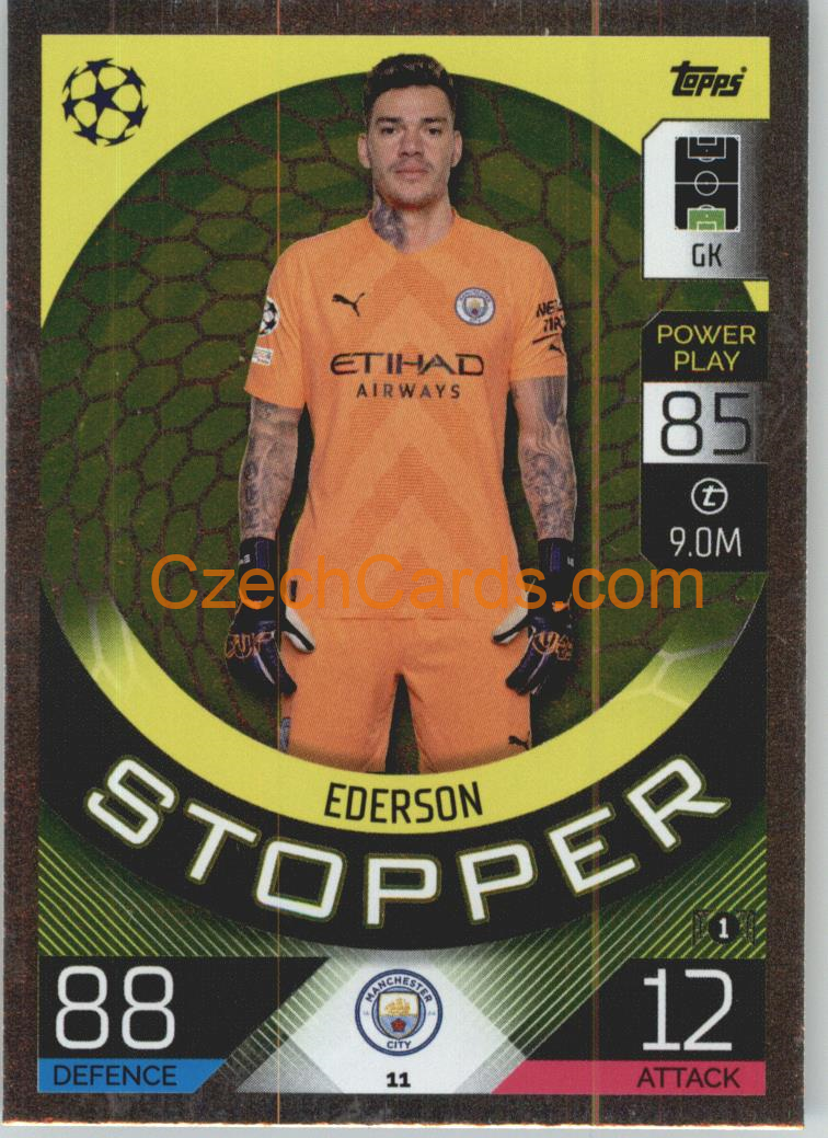 Ederson Topps Match Attax 2022/23 Stopper #11