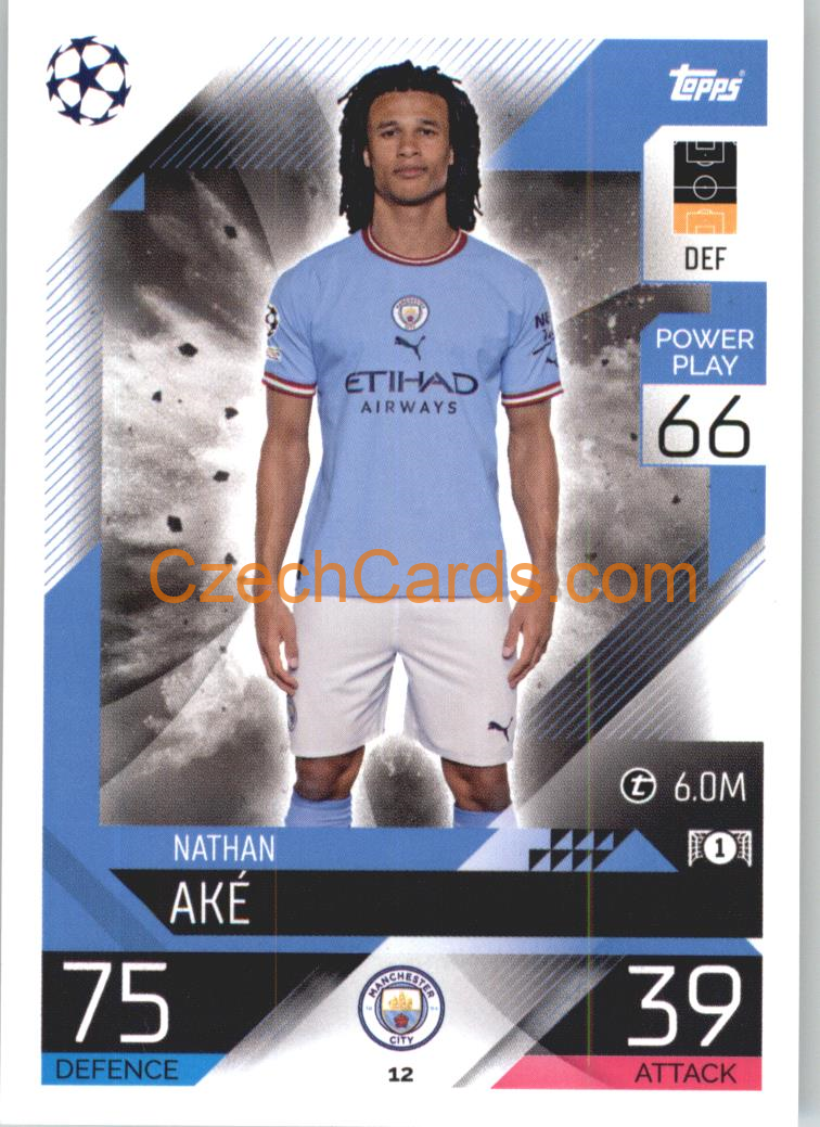 Nathan Ake Topps Match Attax 2022/23 #12