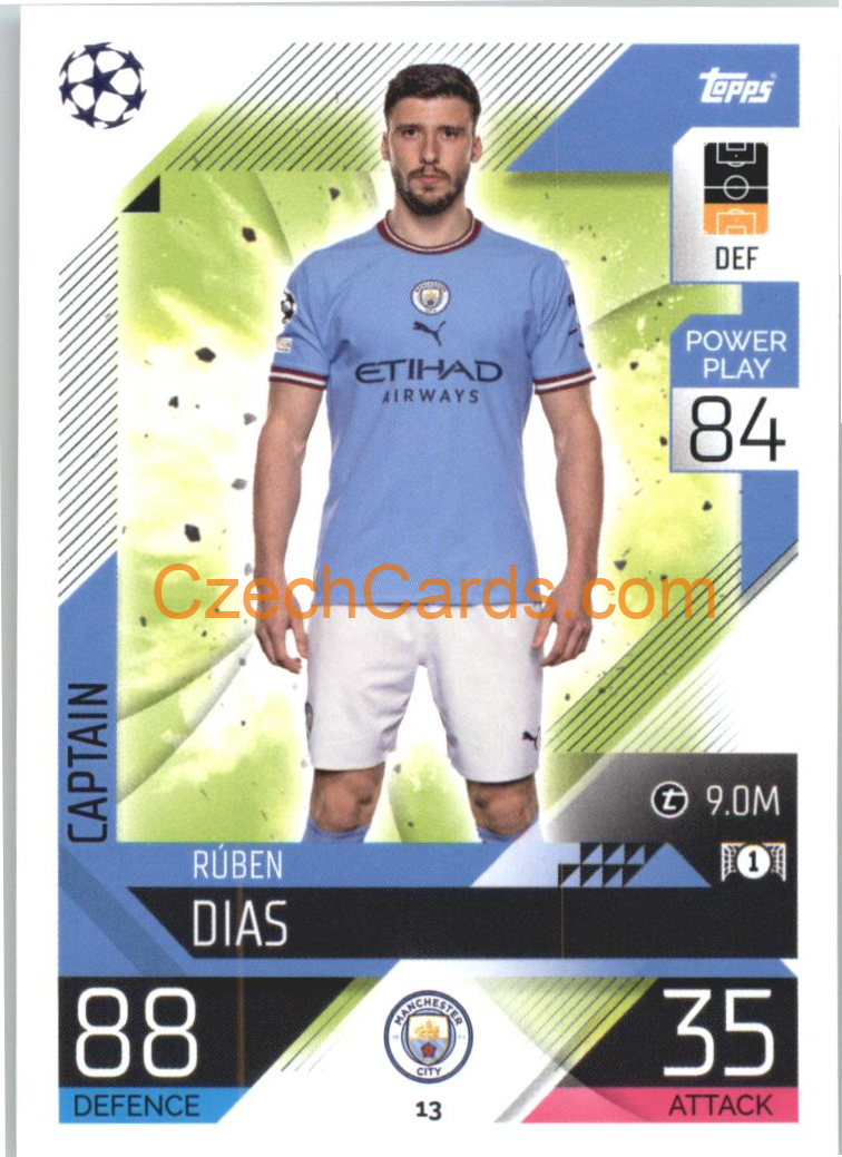 Rúben Dias Topps Match Attax 2022/23 #13