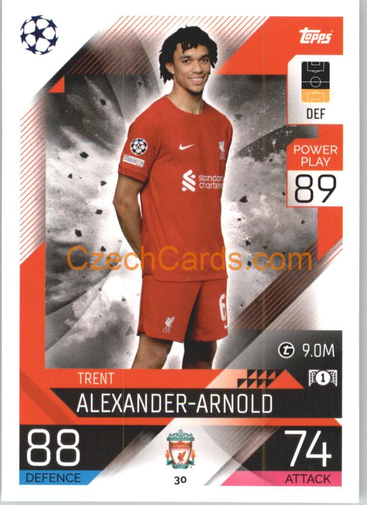 Trent Alexander-Arnold Topps Match Attax 2022/23 #30