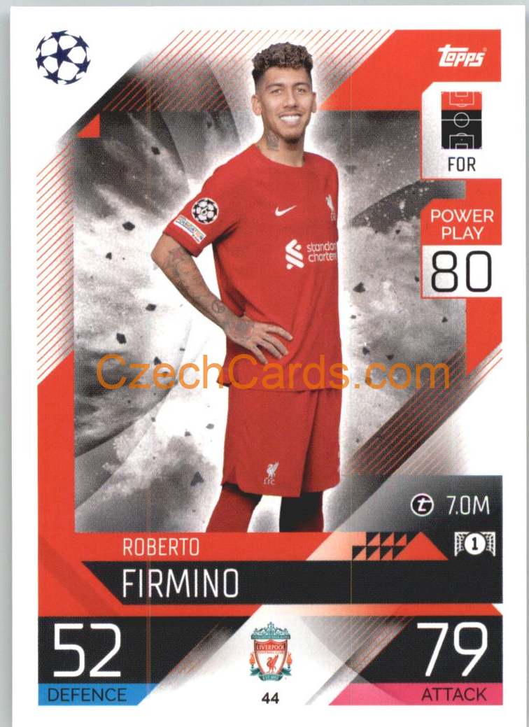 Roberto Firmino Topps Match Attax 2022/23 #44